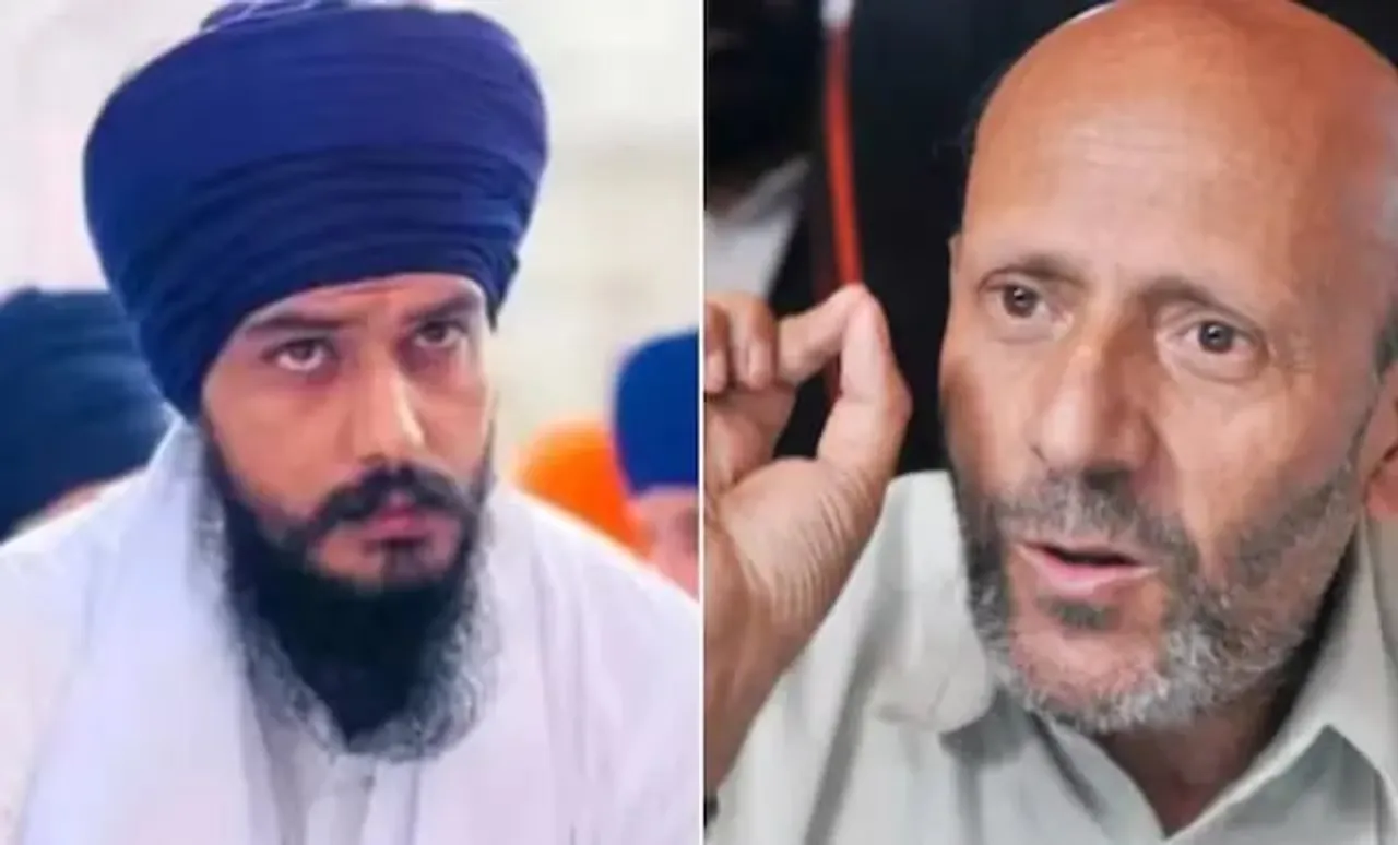 Amritpal Singh, Engineer Rashid Take Oath As Lok Sabha MPs